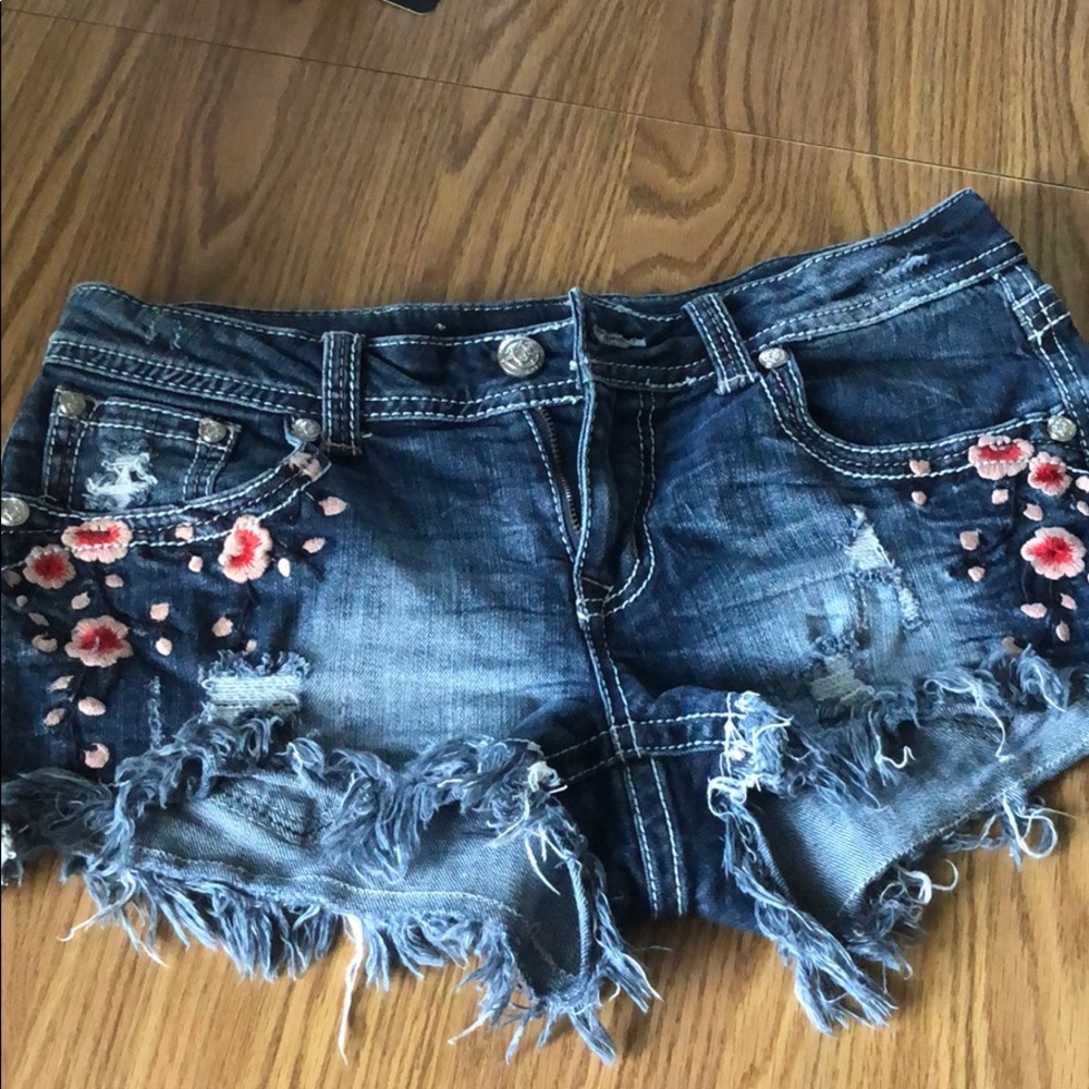 Grace in LA shorts
